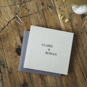 Square Linen Photo Book