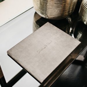 Square Velvet Photo Book