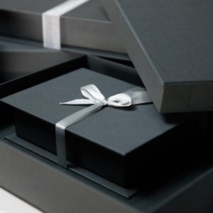 Square Flip Wibalin Box
